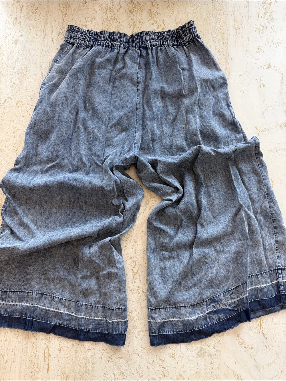 Ee:some Mineral Washed Wide Leg Pants Women’s Medium - Picture 10 of 11